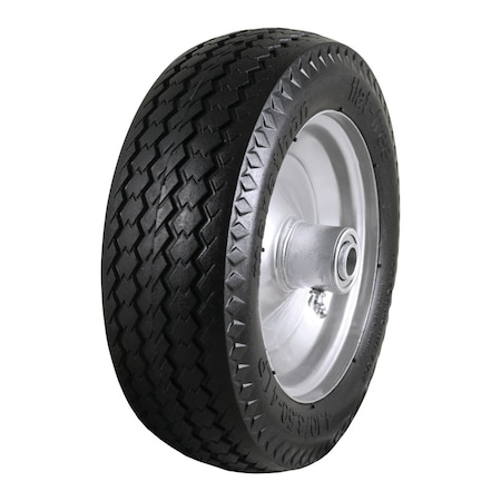 Marathon Industries Marathon 4 in. D X 10.3 in. D 300 lb. cap. Offset Hand Truck Tire Polyurethane 1 pk 00010